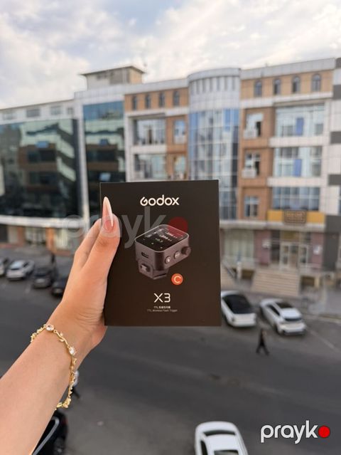 Məhsul: Godox X3 C – TTL Simsiz Fleş Tətikləyicisi (Canon üçün) — Bakı
