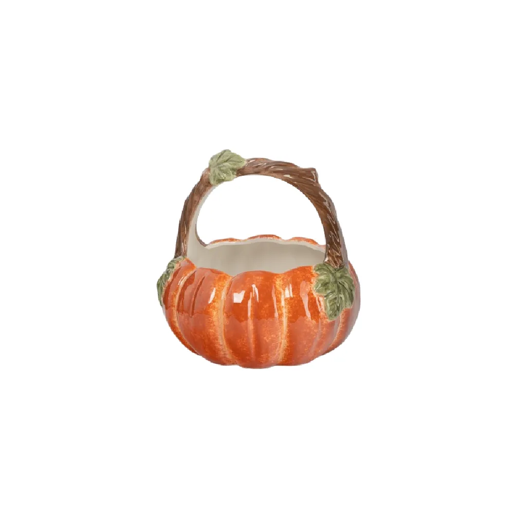 Konfet qabı Anna Lafarg Bright Pumpkin, keramika, 24х23 sm (ANLAF-QHGC-1911-4) — Bakı