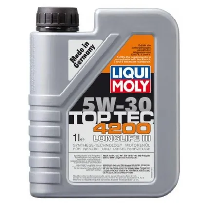 Avtomobil mühərrik yağı Liqui Moly Top Tec 4200 5W-30 1L (3706/7660) — Bakı