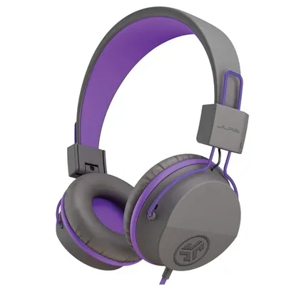 Uşaqlar üçün simsiz qulaqlıq Jlab JBuddies Studio Kids Grey/Purple (812887015431) — Bakı