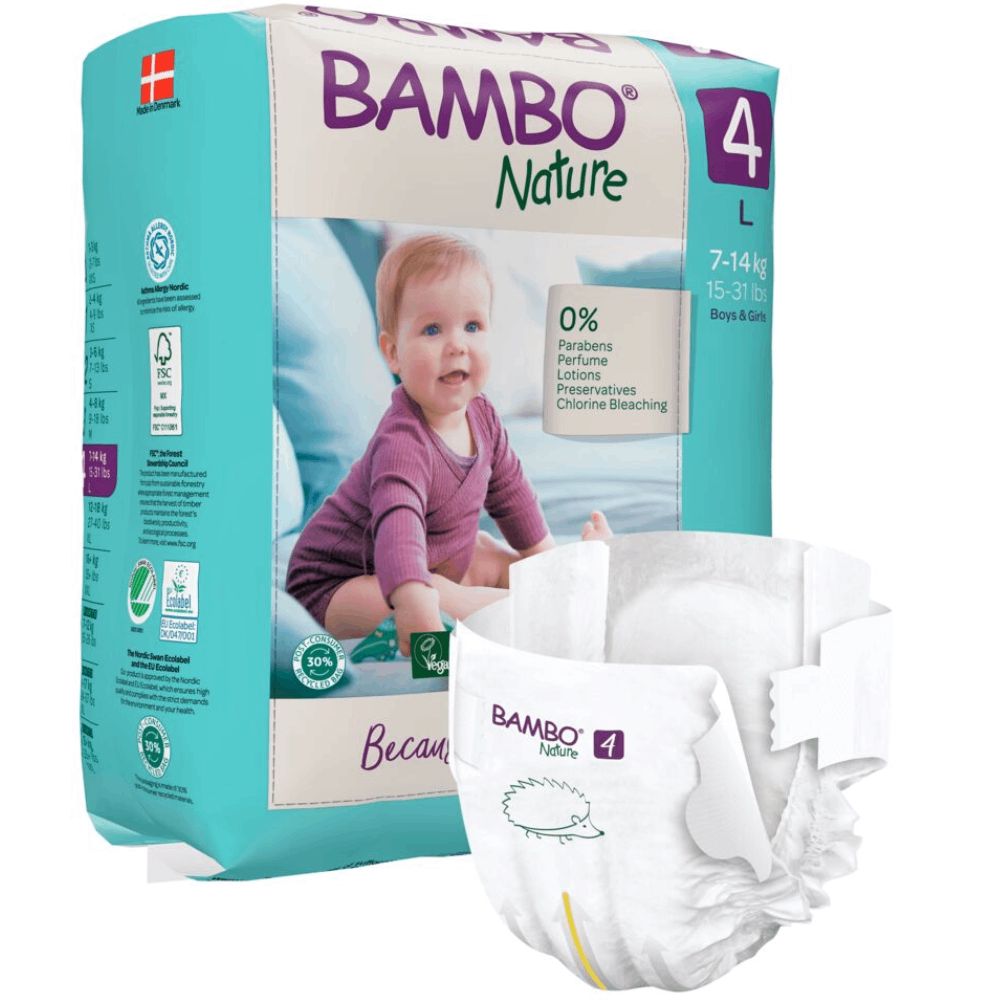 Uşaq bezləri Bambo Nature 4 24 ədəd 100001925411 — Mallar, Bakı (3)