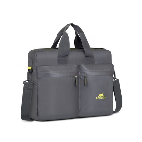 Notbuk üçün su keçirməyən çanta Rıvacase 5532 grey Lite urban laptop bag 16"/12 — Bakı