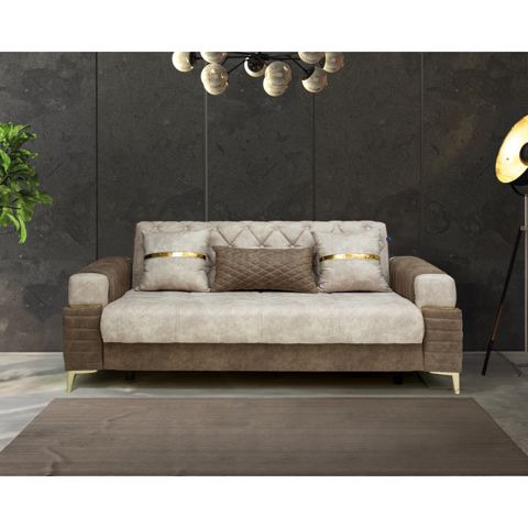 Divan Alzzoni Melisa Krem (3 yerli) — Bakı