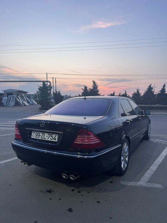 Mercedes S 350, 3.7 L, 2003 il, 250 000 km — Avtomobillər, Bakı (3)