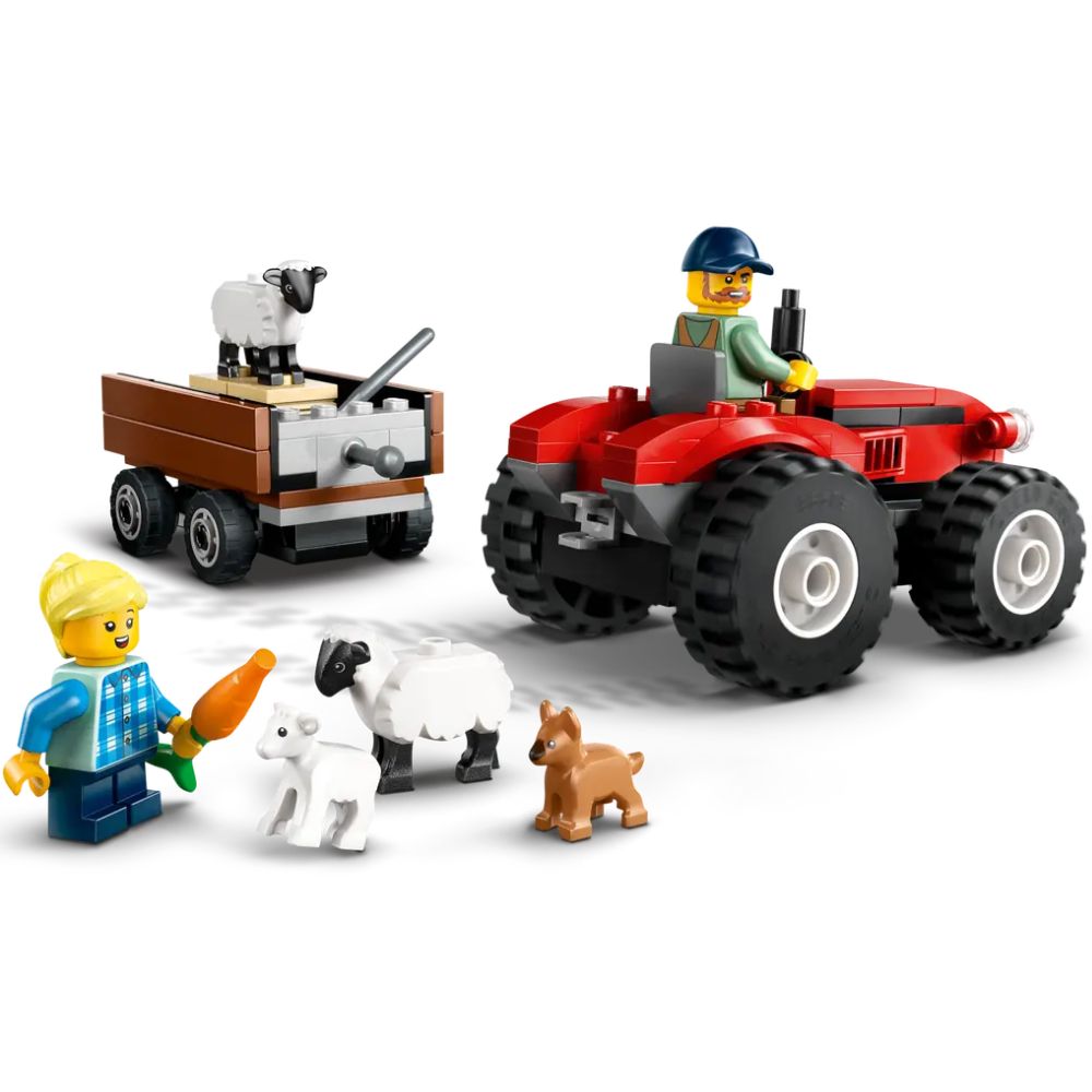 Lego Constructor City Red Farm Tractor With Trailer and Sheep 60461 / 5702017812618 — Mallar, Bakı (2)