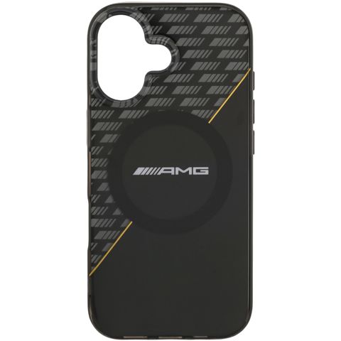 Qoruyucu örtük AMG iPhone 17 W/MagSafe AMHMP17S24HRDKY Black, Yellow — Bakı