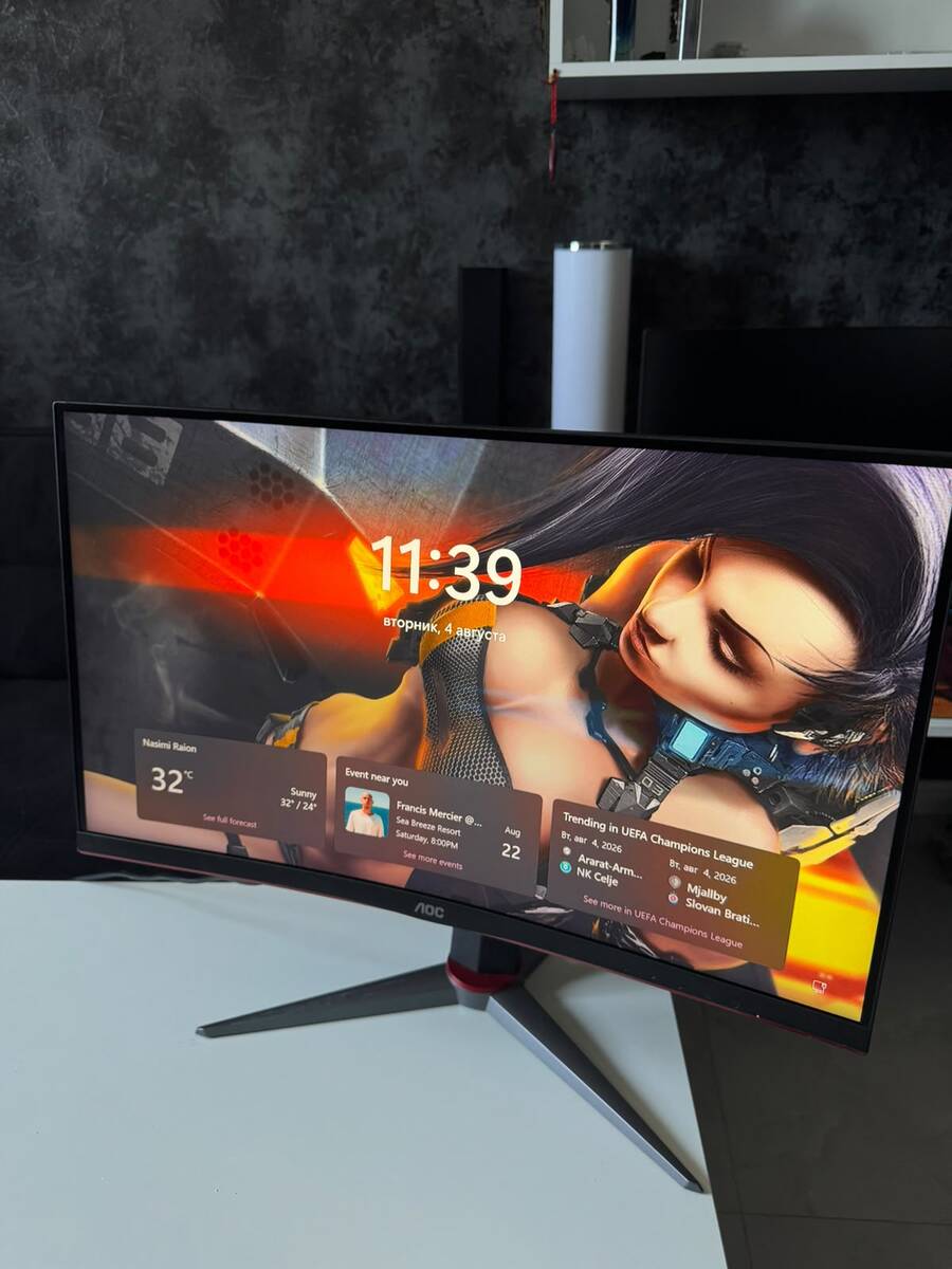 Monitor AOC 240Hz 27'' FHD — Elektronika, Bakı (5)