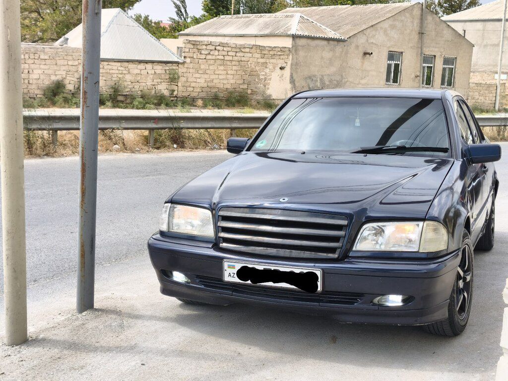 Mercedes C 200, 2.0 L, 1995 il, 409 000 km — Avtomobillər, Bakı (3)