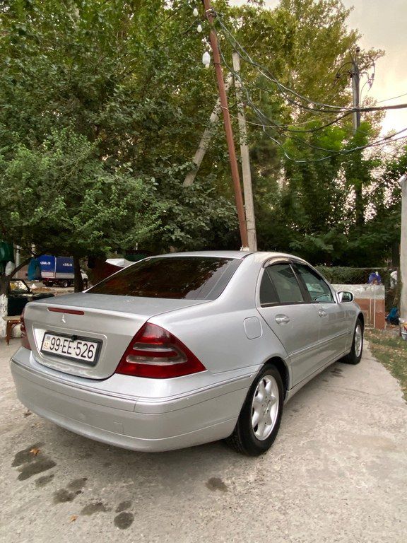 Mercedes C 200, 2.2 L, 2000 il, 658 432 km — Avtomobillər, Mingəçevir (4)