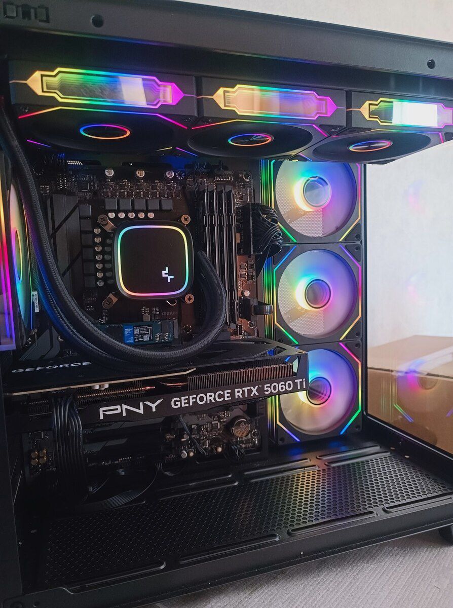 Masaüstü kompüter "Core i9, RTX 5060 TI, RAM 64GB, SSD 1TB" — Masaüstü kompüterlər, Bakı (2)
