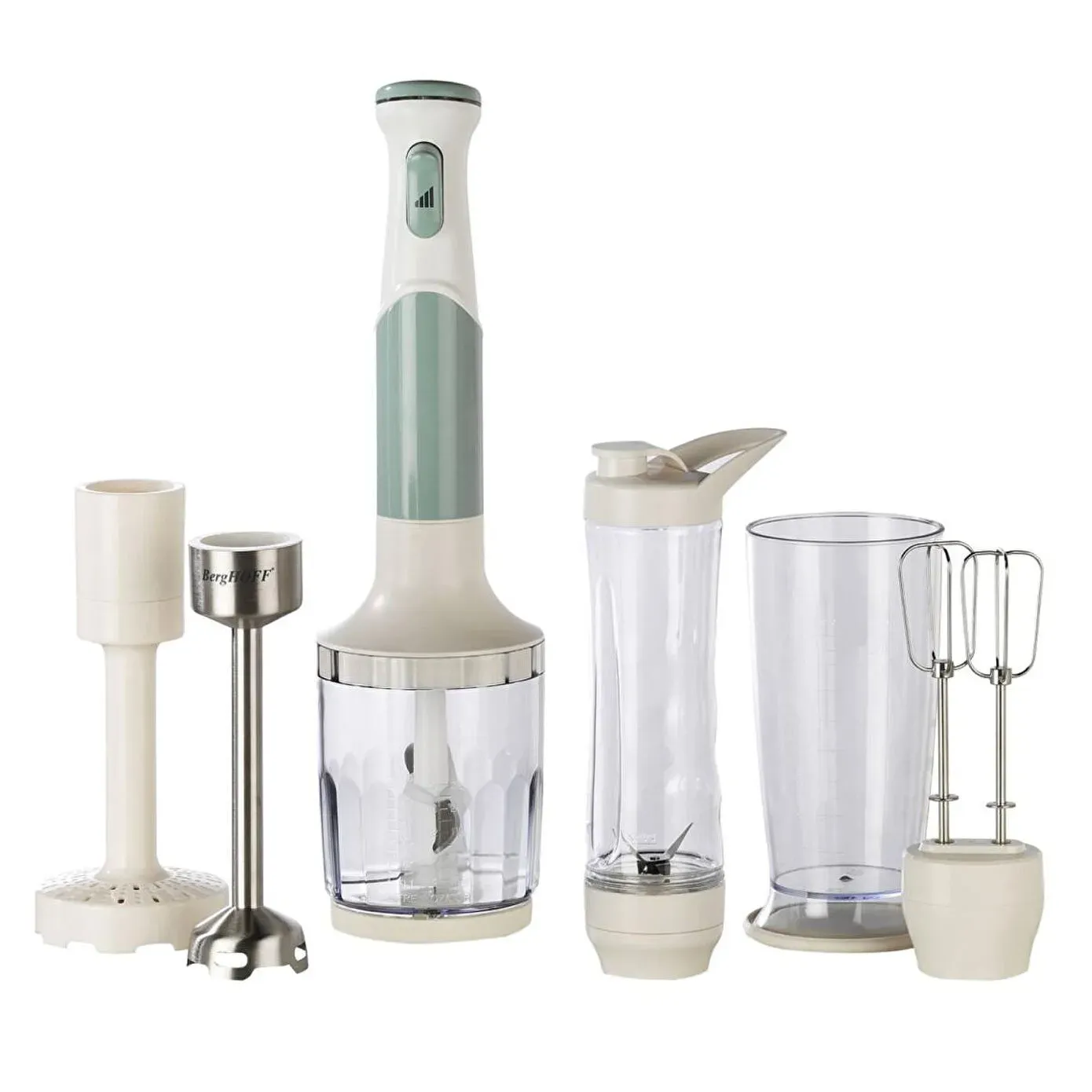 Blender BergHOFF Retro Set 1200W Green (8698348041759) — Blenders, choppers, and mixers