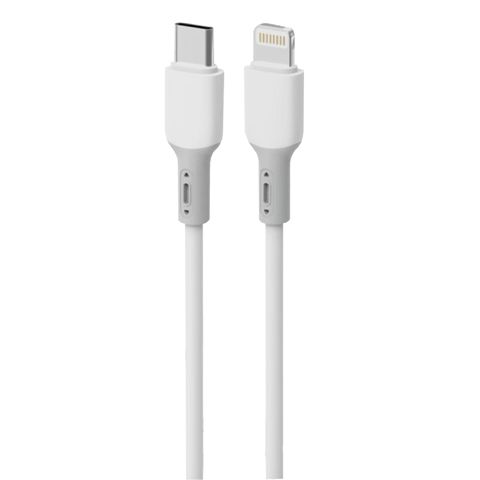 Naqil Euroacs USB Type-C to USB Type-C 1 m 60W EUC-Z014 White — Bakı