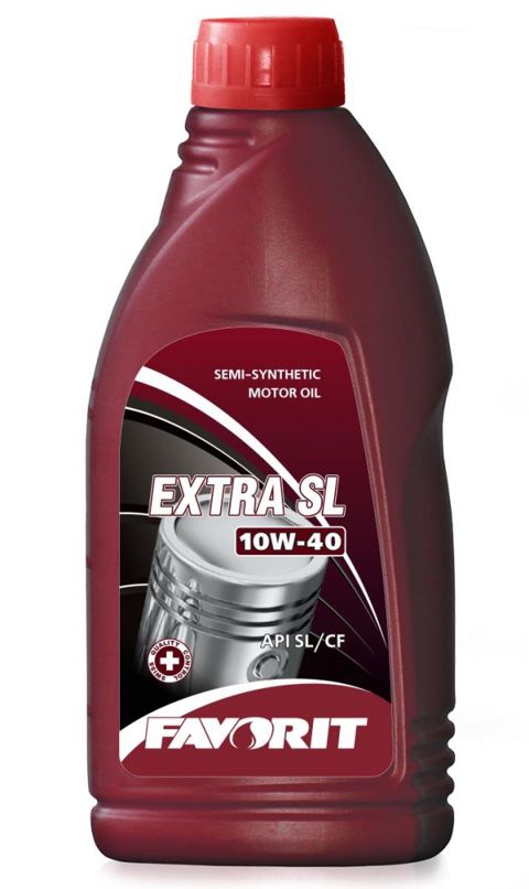 Mühərrik yağı Favorit Extra SL Semi-synthetic SAE 10W-40 1L Plastic — Bakı
