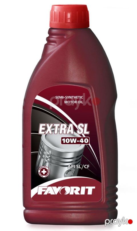 Mühərrik yağı Favorit Extra SL Semi-synthetic SAE 10W-40 1L Plastic — Bakı