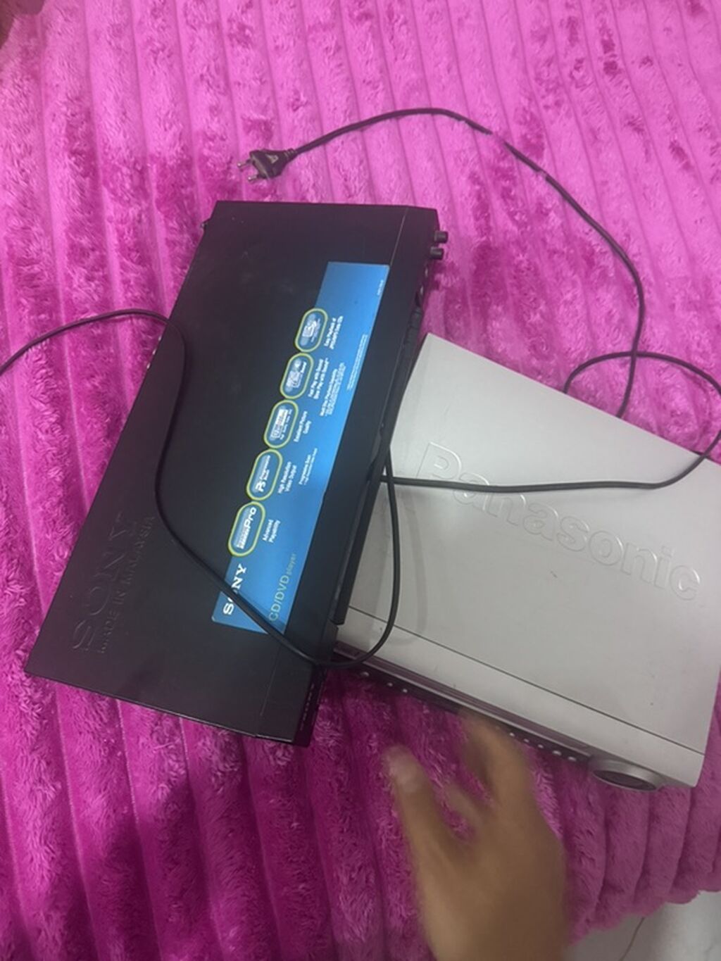 Sony DVD pleyer + Panasonic VHS video maqnitofon dəsti Məhsul — TV və Video, Digah (2)