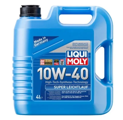 Avtomobil mühərrik yağı Liqui Moly Super Leichtlauf 10W-40 4L (2625/1916) — Bakı