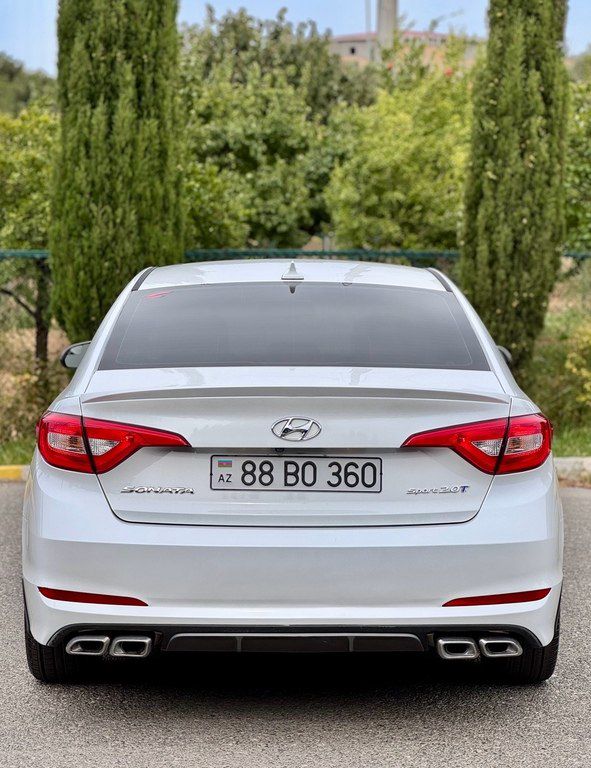 Hyundai Sonata, 2.0 L, 2016 il, 124 000 km — Avtomobillər, Bakı (7)
