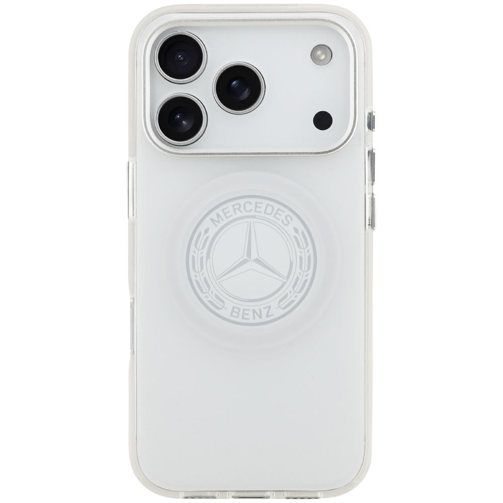 Qoruyucu örtük Mercedes iPhone 17 Pro W/MagSafe MEHMP17L25HTVILH White — Çexollər, Bakı (2)