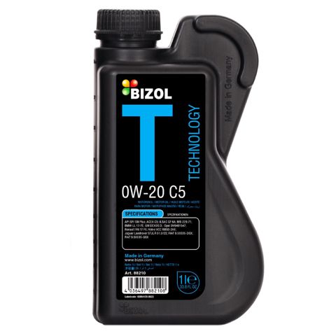 Mühərrik yağı Bizol Technology 0W-20 C5 1 lt — Bakı