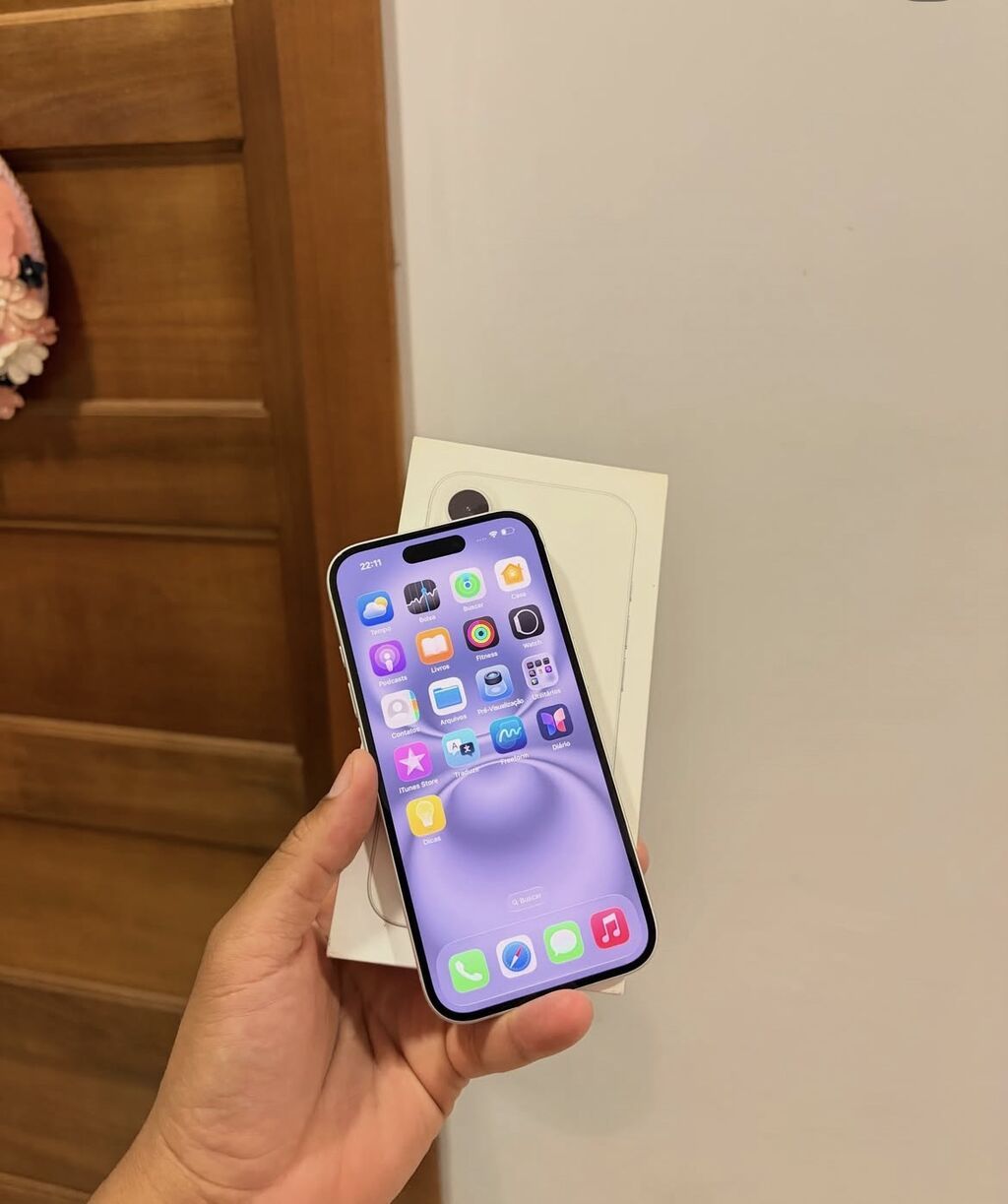 IPhone 16, 128 GB, Ağ, Zəmanət, Simsiz şarj, Face ID — Apple iPhone, Bakı (2)