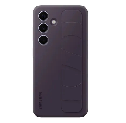 Çexol Samsung Standing Grip Case S24 Dark Purple (EF-GS921CEEGRU) — Bakı