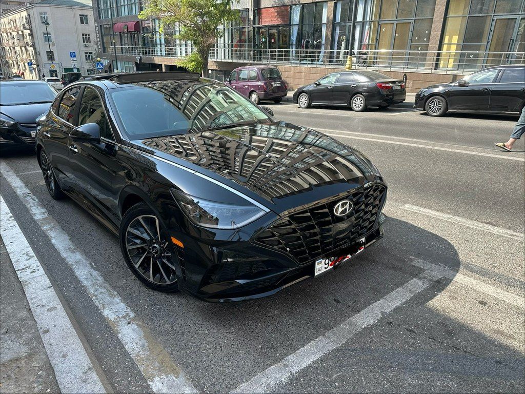 Hyundai Sonata, 1.6 L, 2022 il, 82 000 km — Avtomobillər, Bakı (5)