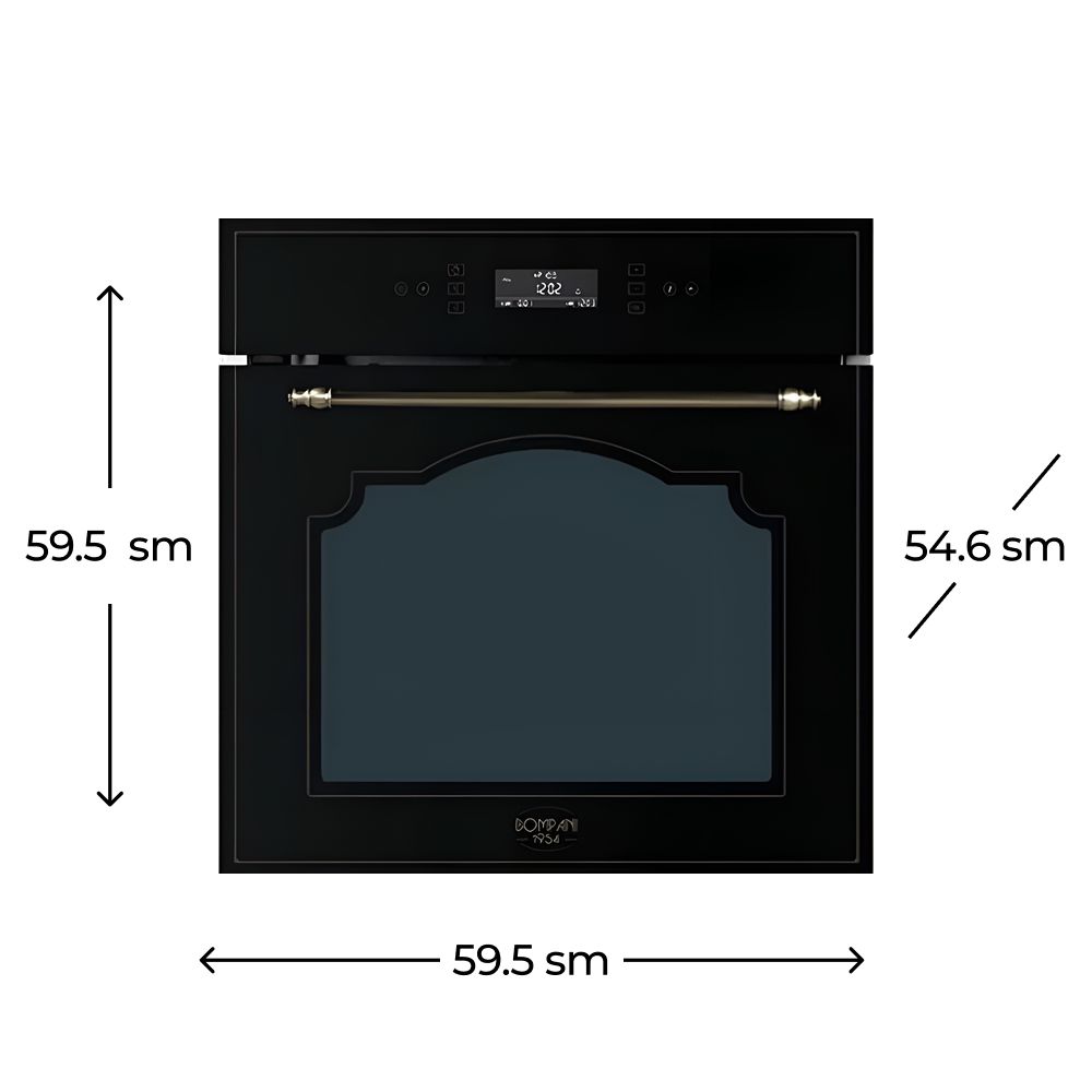 Soba Bompani BOR262BL — Fırın kamerası, Bakı (3)