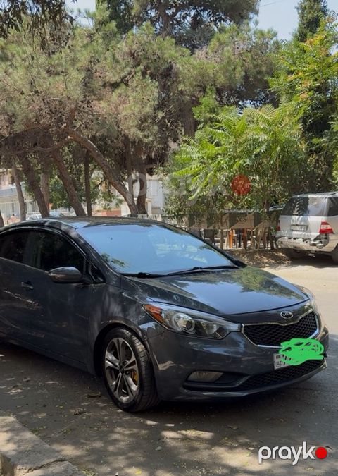 Kia rio k3 Cerato sedan - Korpus: 4 qapılı sedan, tünd boz (metallik)