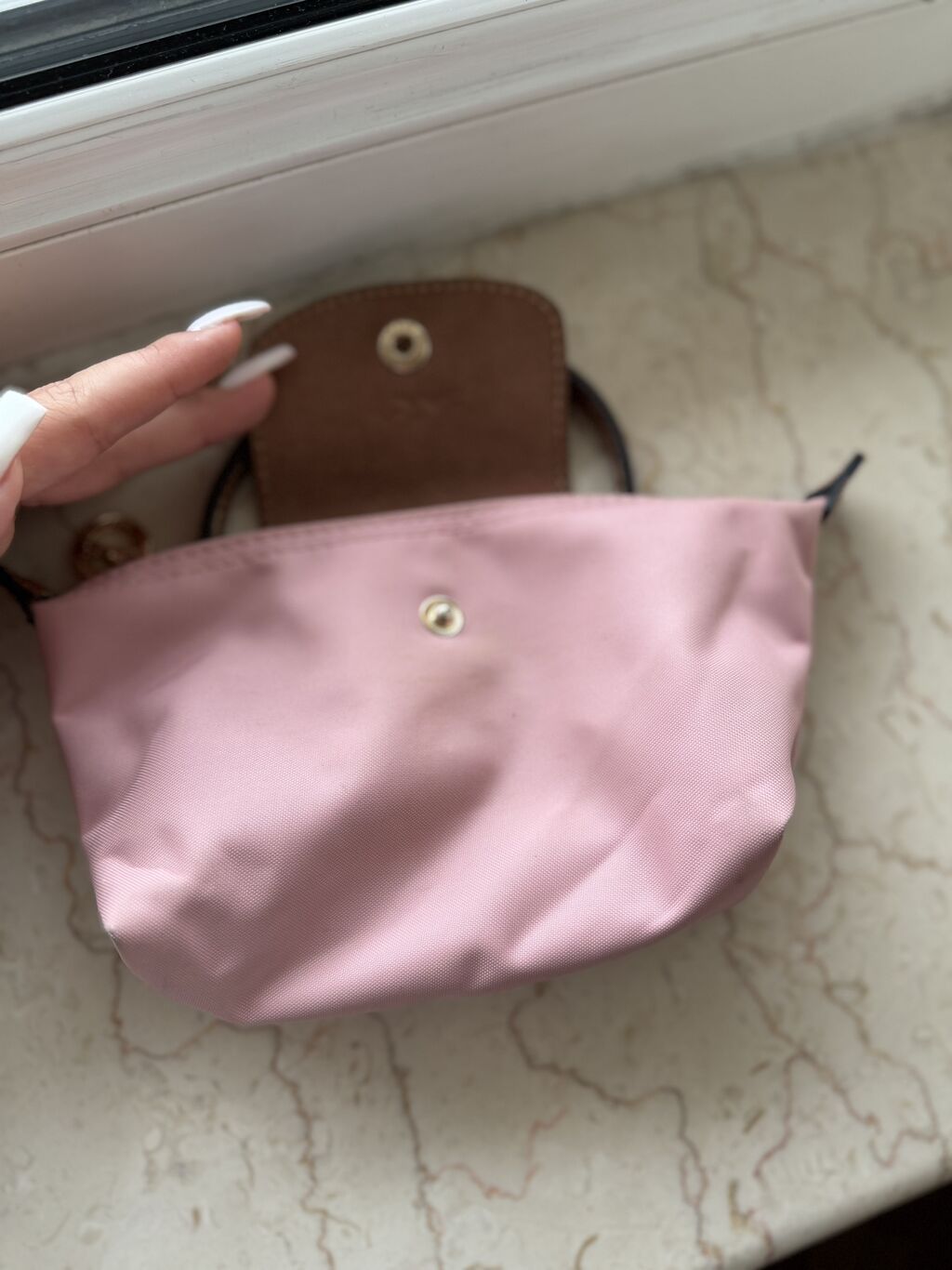 Mini çanta – qısa təsvir (long champ) - Model: qısa saplı, üst — Çantalar, Bakı (7)