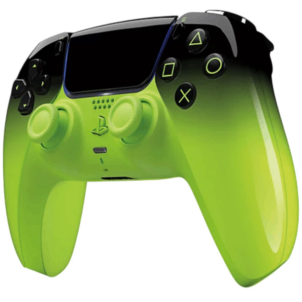 Oyun manipulyatoru PS5 DualSense Remix Green — Mallar, Bakı (3)