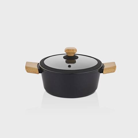 Qazan Falez Auris crystal 24 sm (8699996630395) — Cookware