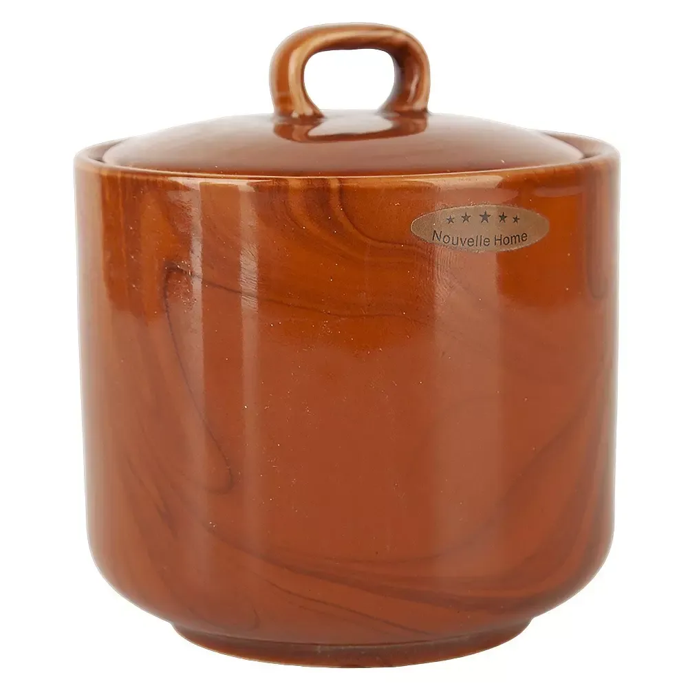 Qənd qabı Nouvelle Home Wooden Grain, 330 ml, farfor (1730312) — Bakı