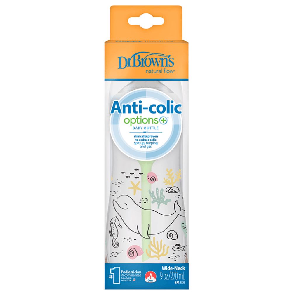 Qidalandırıcı dəst Dr.Browns Options+Designer Ocean Whale (270 ml) 72239325889 — Mallar, Bakı (2)
