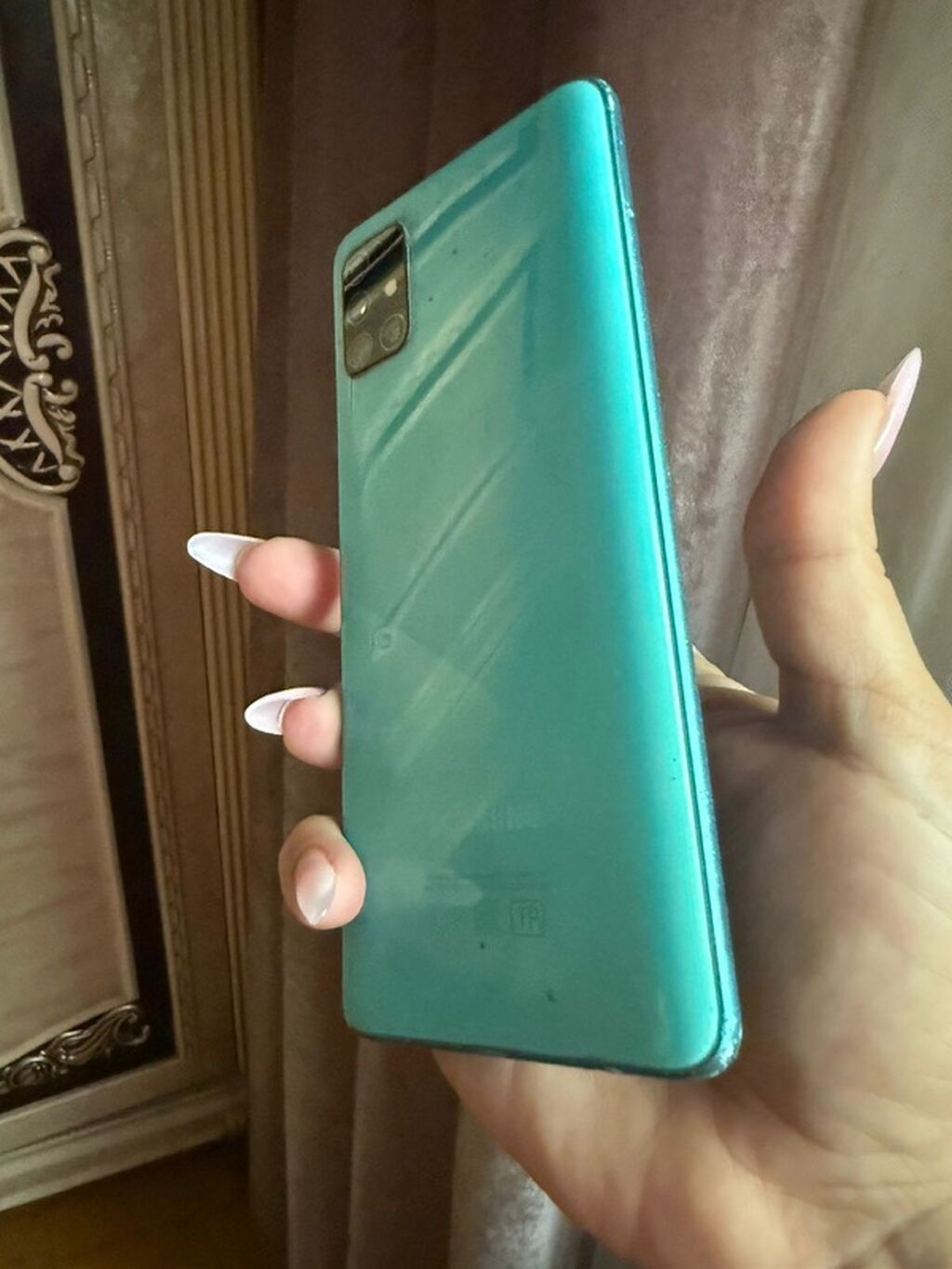 Samsung Galaxy A51, rəng - Yaşıl, Qırıq — Samsung, Mehdiabad (5)