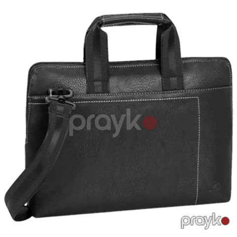 Riva Case 8920 Bag 13,3 Leather Black — Bakı