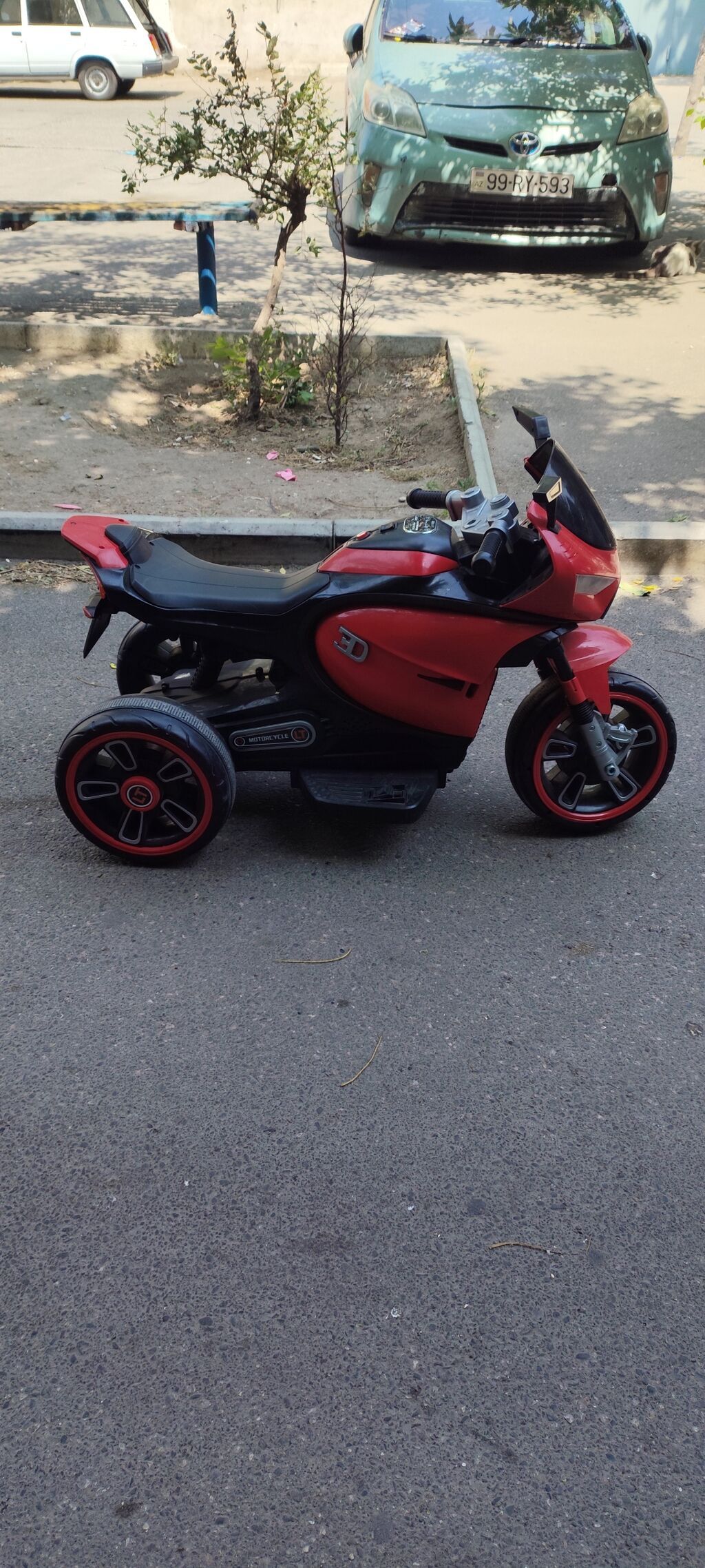 Uşaq üçün elektrikli motosiklet – LT-618 (3 təkərli) Yaş 8-9 yaşa — Mallar, Bakı (2)