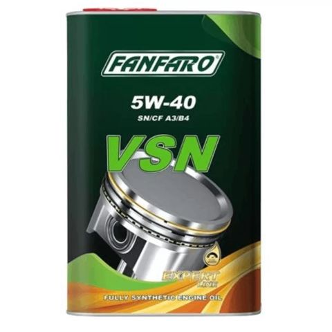 Mühərrik yağı Fanfaro VSN Full Synthetic 5W-40 4 lt Metal — Bakı