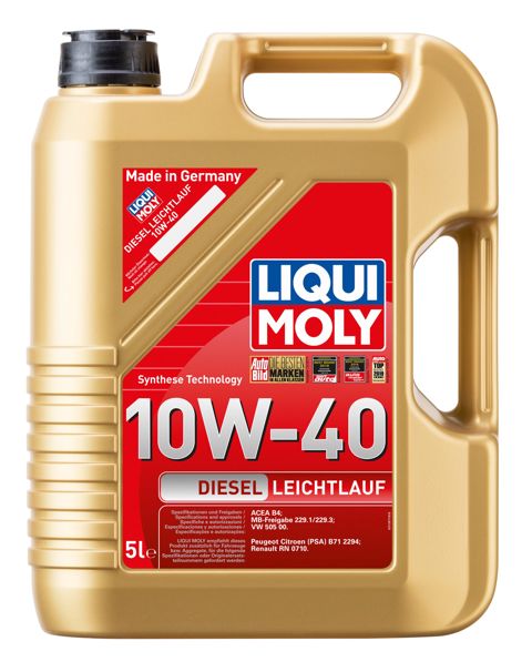 Sürətlər qutusu üçün yağ Liqui Moly Diesel Leichtlauf 10W-40 (1387/8034) 5 lt — Bakı
