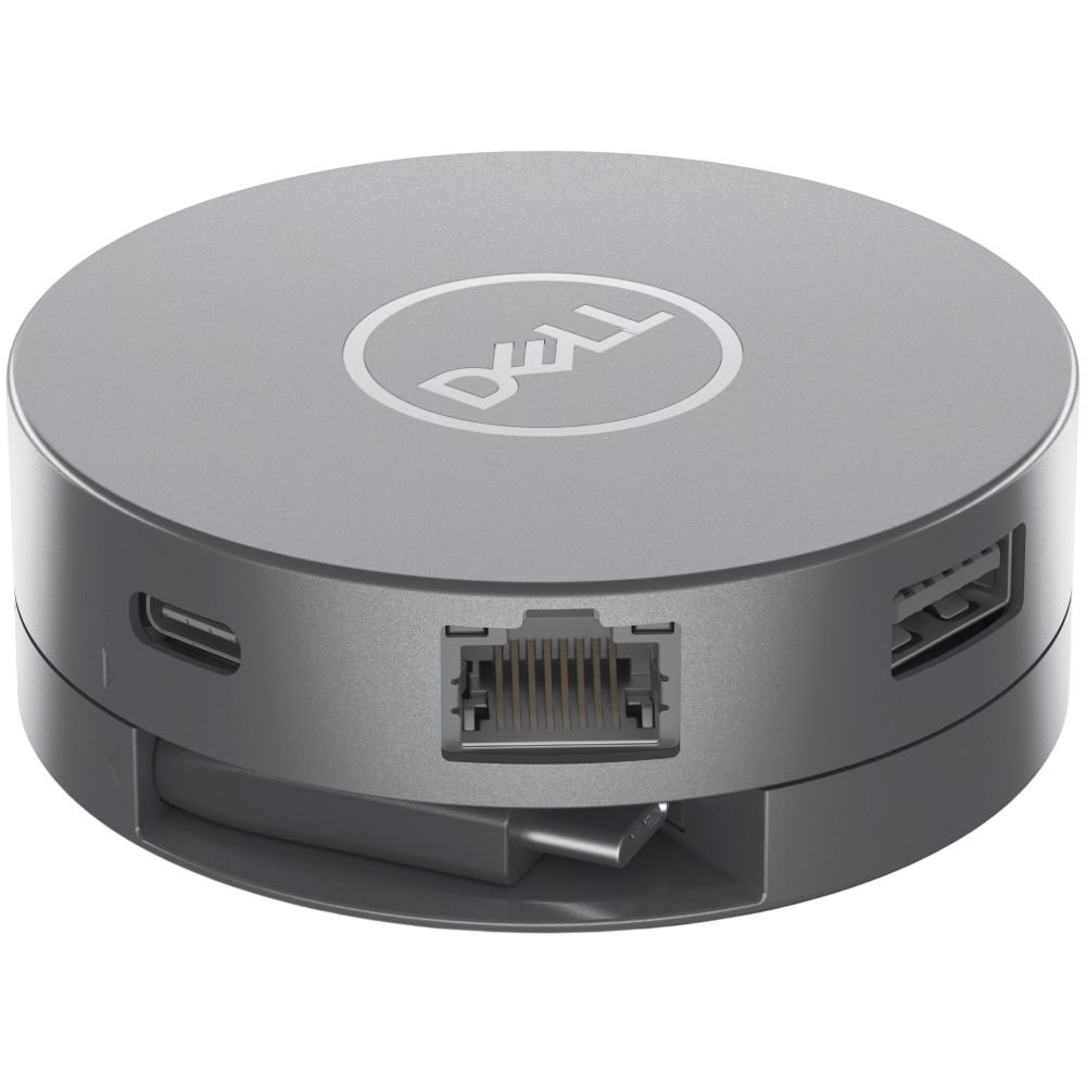 USB Hub Dell 6in1 USB Type-C DA305 (470-AFKL_AZ) Grey — Kompüterlər və noutbuklar, Bakı (2)