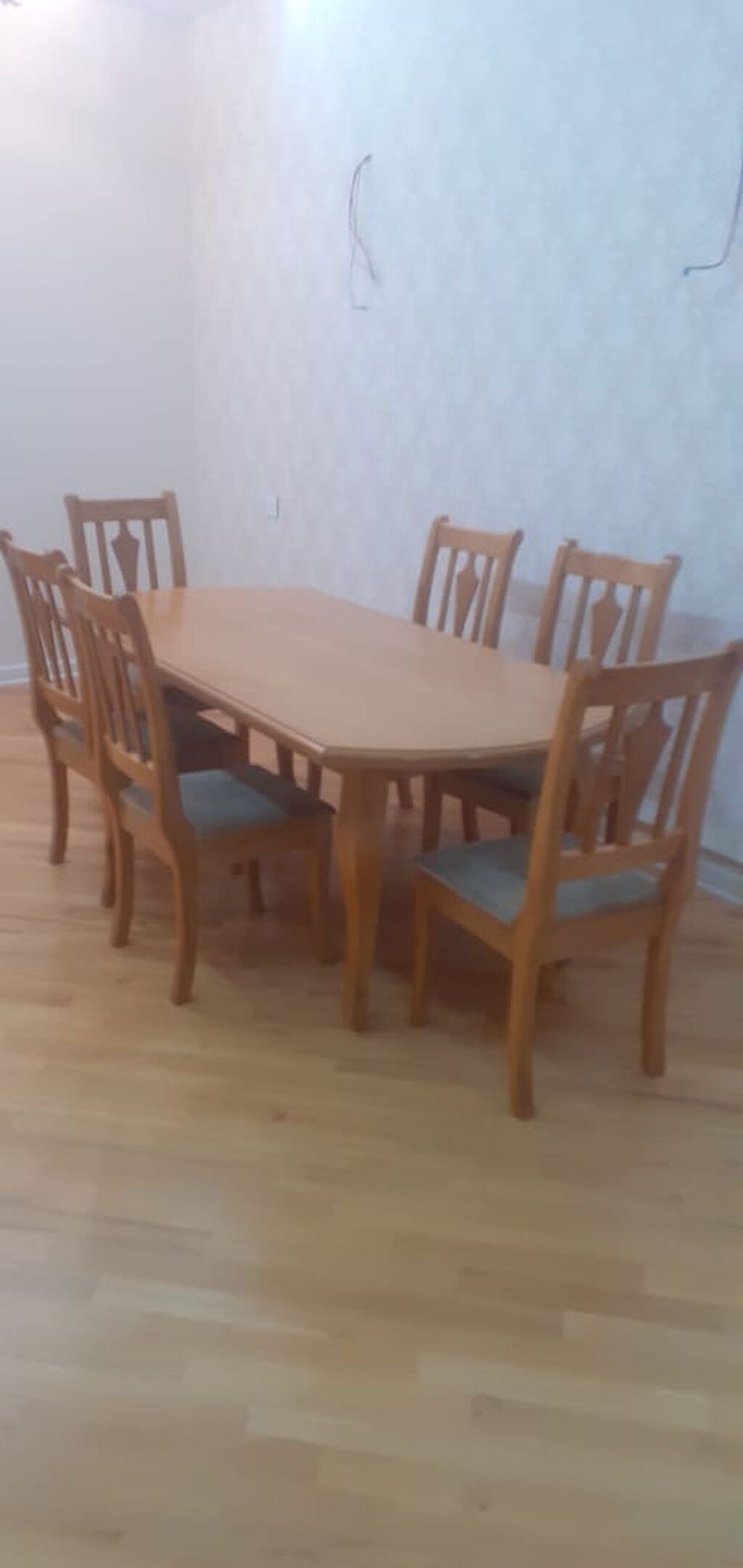 Qonaq otağı üçün, İşlənmiş, Açılmayan, 6 stul — Mebel, Sumqayıt (3)