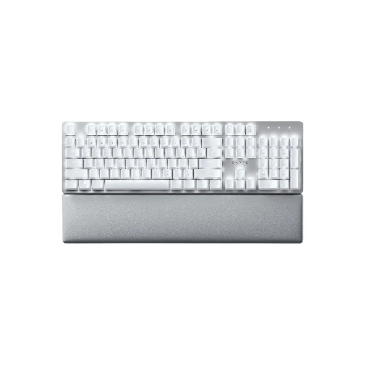 Oyun üçün simli və simsiz klaviatura Razer Keyboard Pro Type Ultra LED 108key Usb/wl/bt EN, White(RZ03-04110100-R3M1) — Bakı