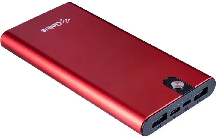 Power Bank Gelius Pro Edge, 10000 mAh, Red (GP-PB10-013) — Bakı