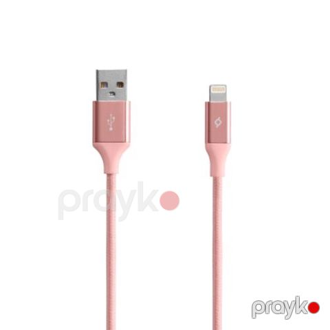 Naqil Ttech USB Type-A to Lightning 1.2 m 2DK16RA Rosegold — Bakı
