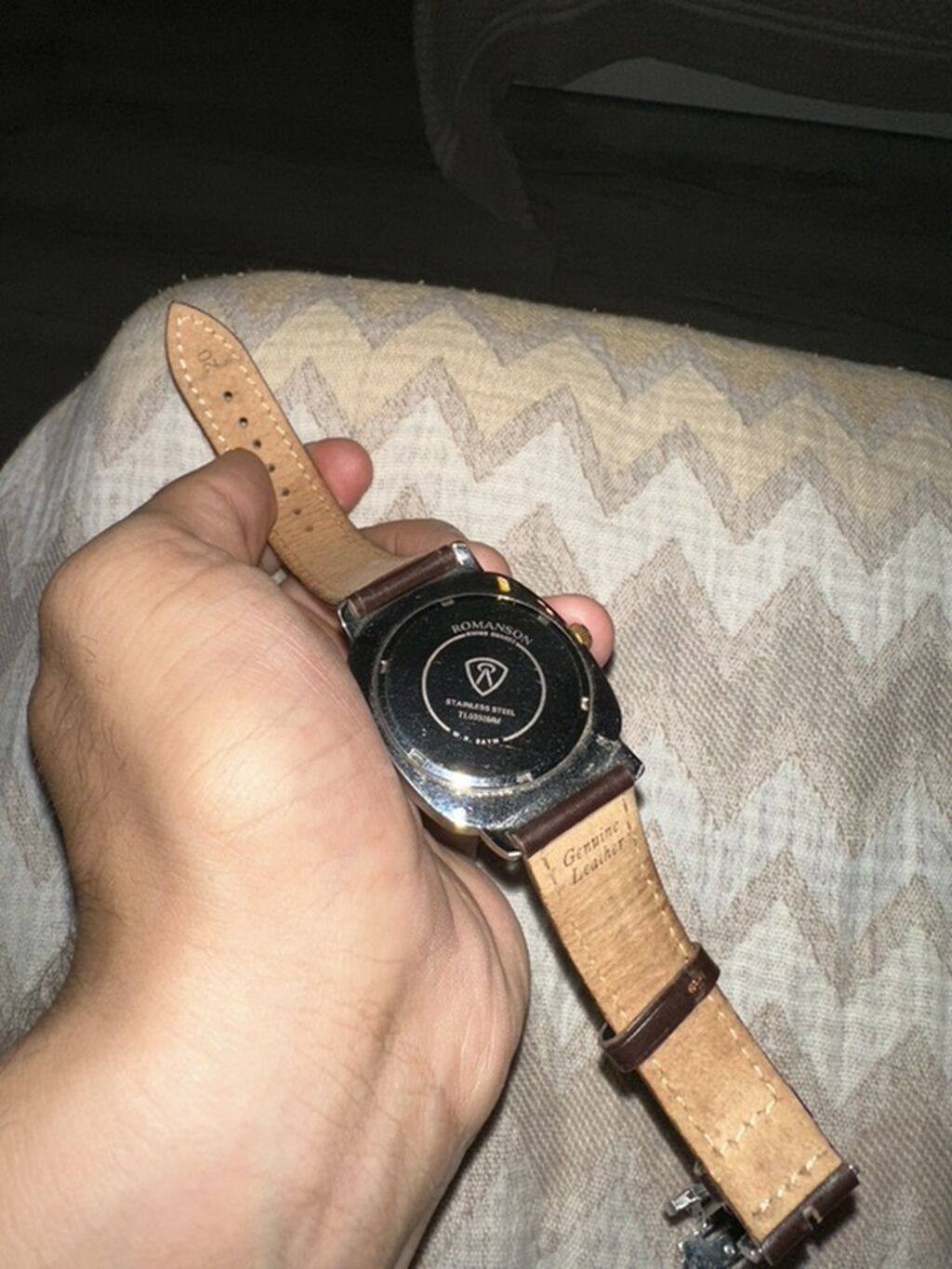Romanson kişi qol saatı - Korpus: paslanmayan poladdan (Stainless — Qol saatları, Bakı (2)