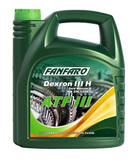 Sürətlər qutusu üçün yağ Fanfaro ATF Dexron III Special 4 lt