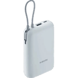 Xiaomi 10000 mAh Integrated Cable BHR9073GL Ice Blue — Poverbanklər