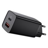 Adapter Baseus GaN2 Lite Quick Charger C+U 65W Black (CCGAN2L-B01) — Ağıllı ev