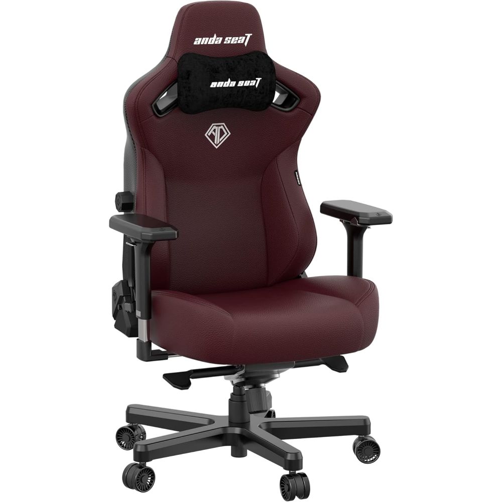 Gaming Chair AndaSeat Kaiser 3 AD12YDC-L-01-A-PV/C Maroon — Kompüterlər və noutbuklar, Bakı (3)
