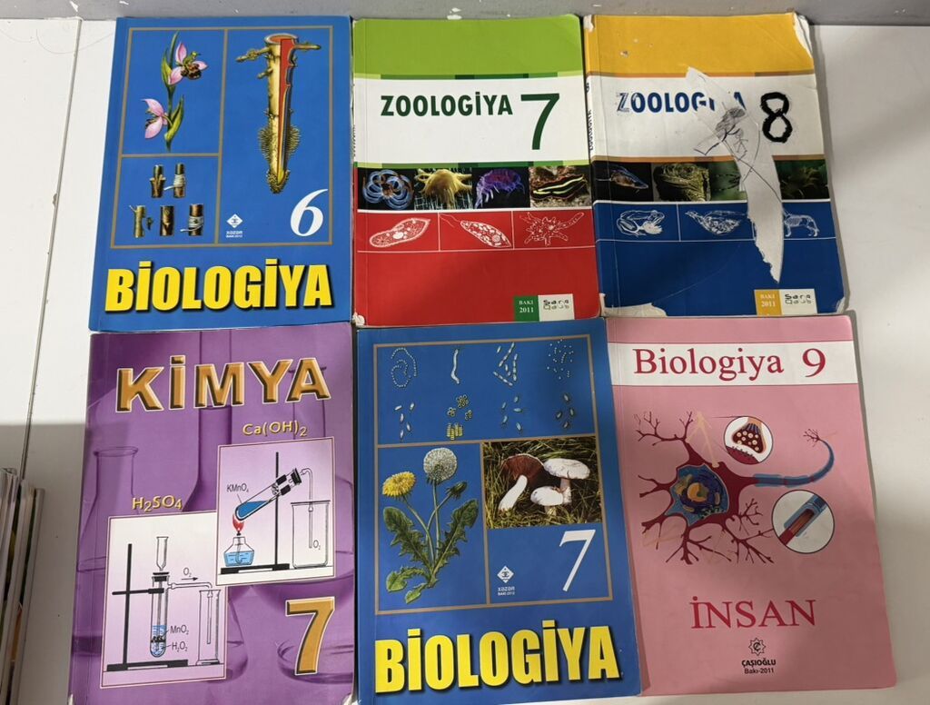 Biologiya 6-cı sinif, 2021 il, Pulsuz çatdırılma — Kitablar və jurnallar, Bakı (2)