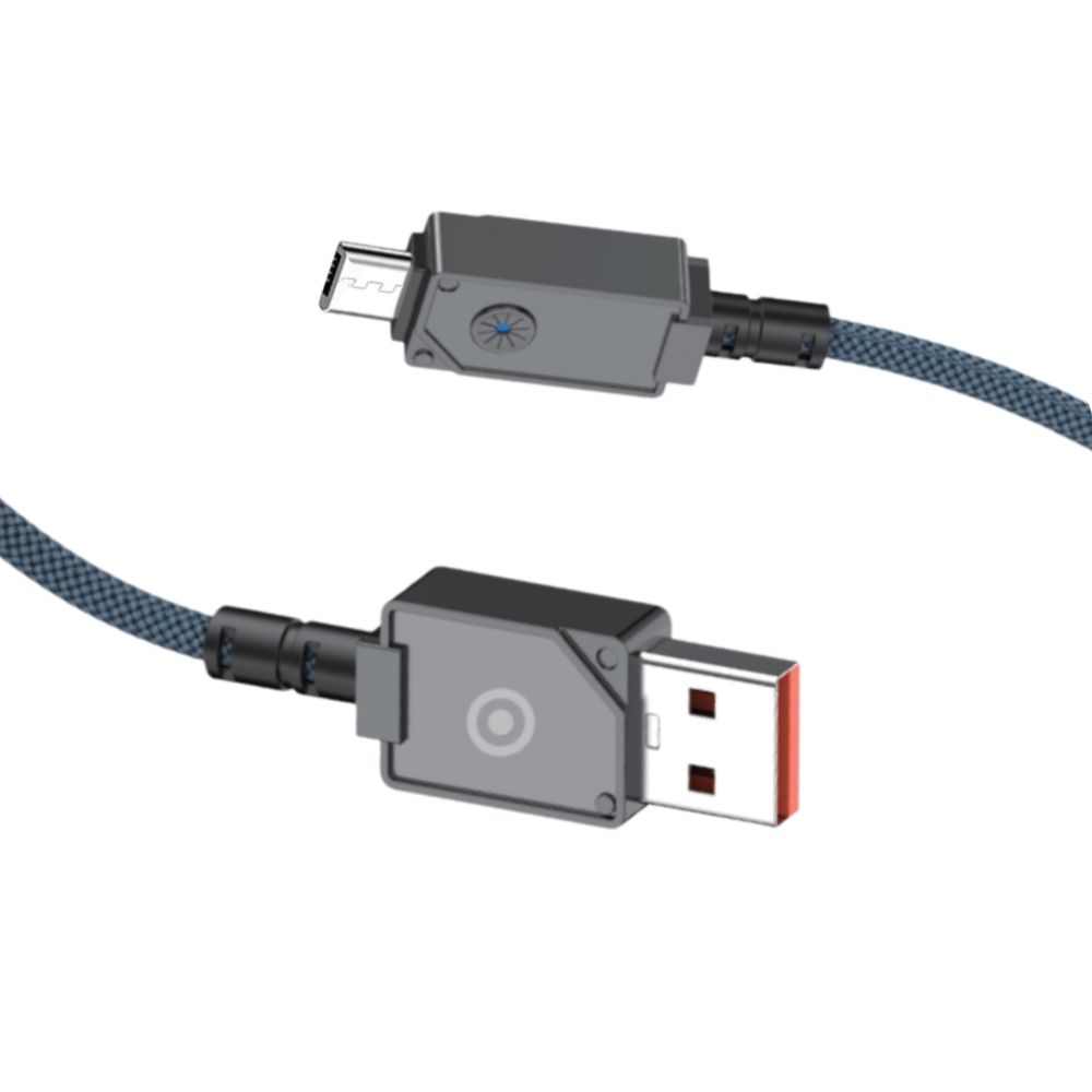 Naqil Euroacs EU-Z190 USB Type-A to Micro USB 1 m ACHRKA470485 Black — Mallar, Bakı (2)